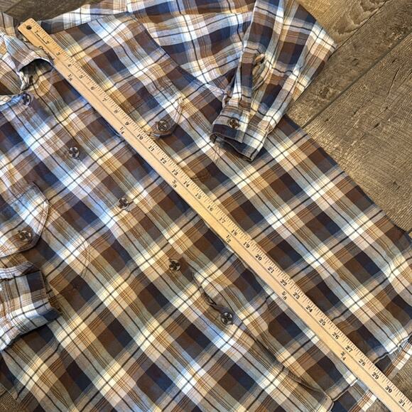 Hammerschmid Men's Plaid Flannel Shirt Size L - Picture 3 of 5